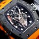 Best Replica Richard Mille RM66 CarbonTPT Carbon Fiber Case Rubber Strap Men's Watch (3)_th.jpg